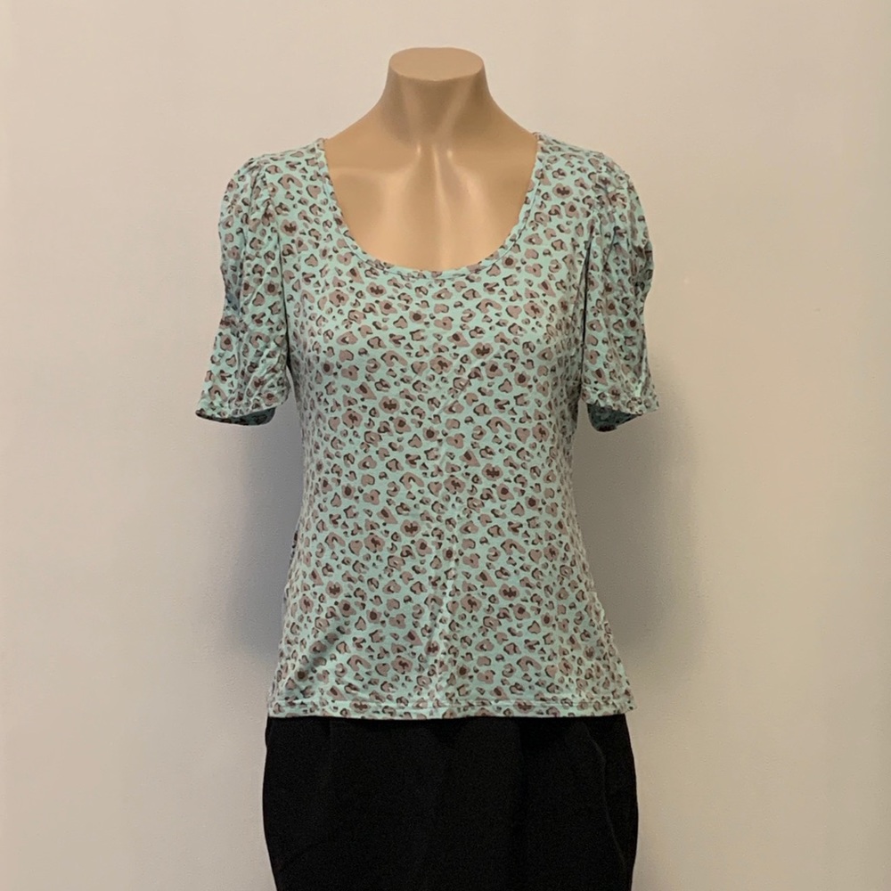 Seductions Animal Print Top